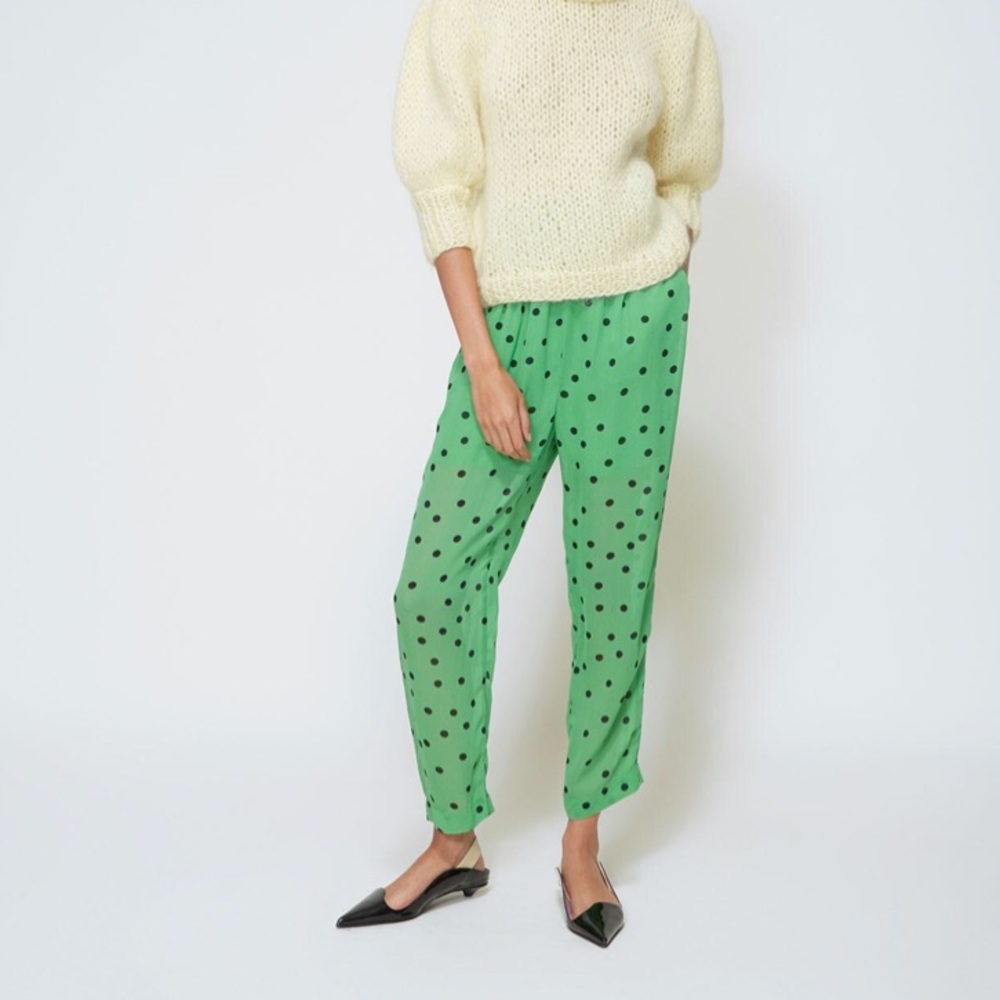 Ganni Georgette Pants Sz Small